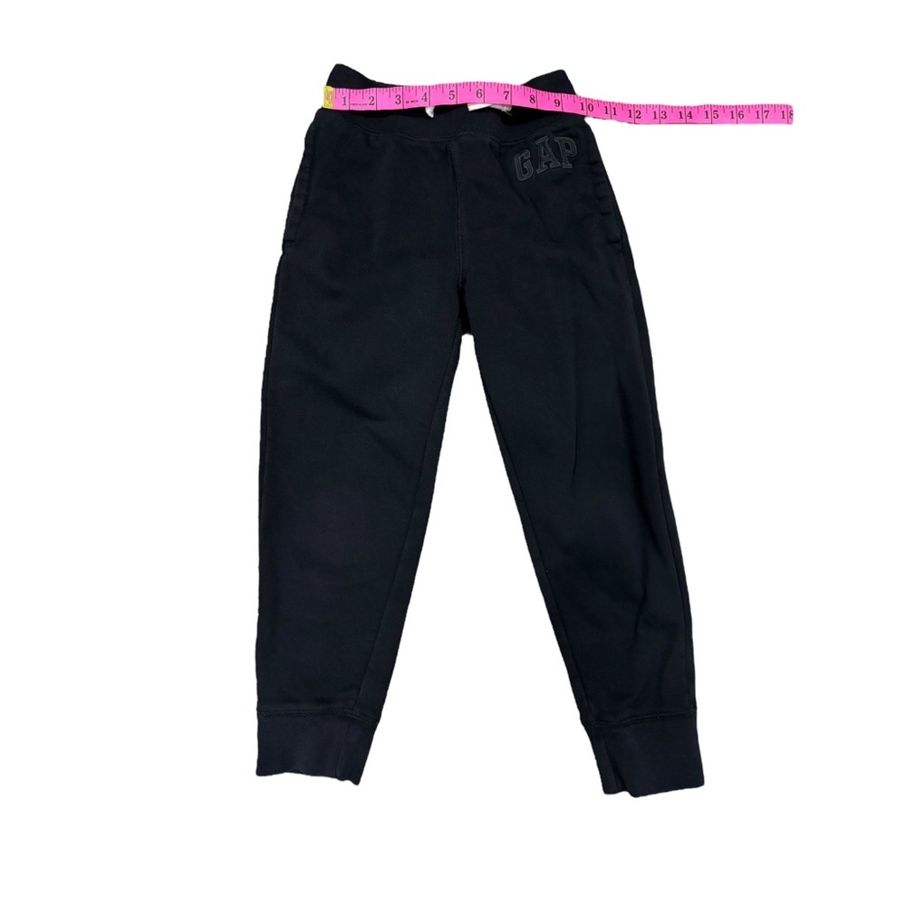 (B) Gap Black Joggers (Boys) - Picture 5 of 6